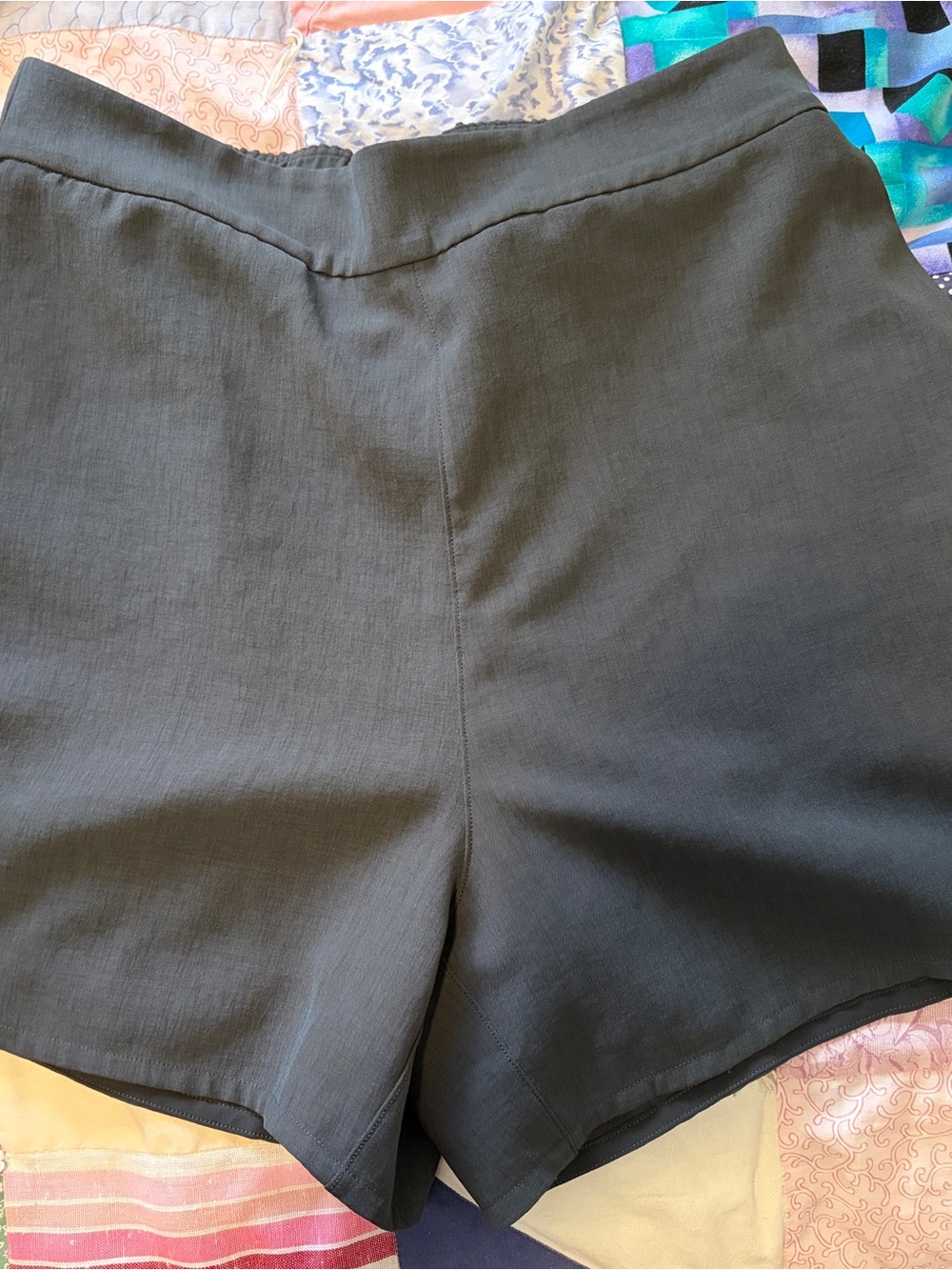 lululemon athletica  flat front High-Waist shorts